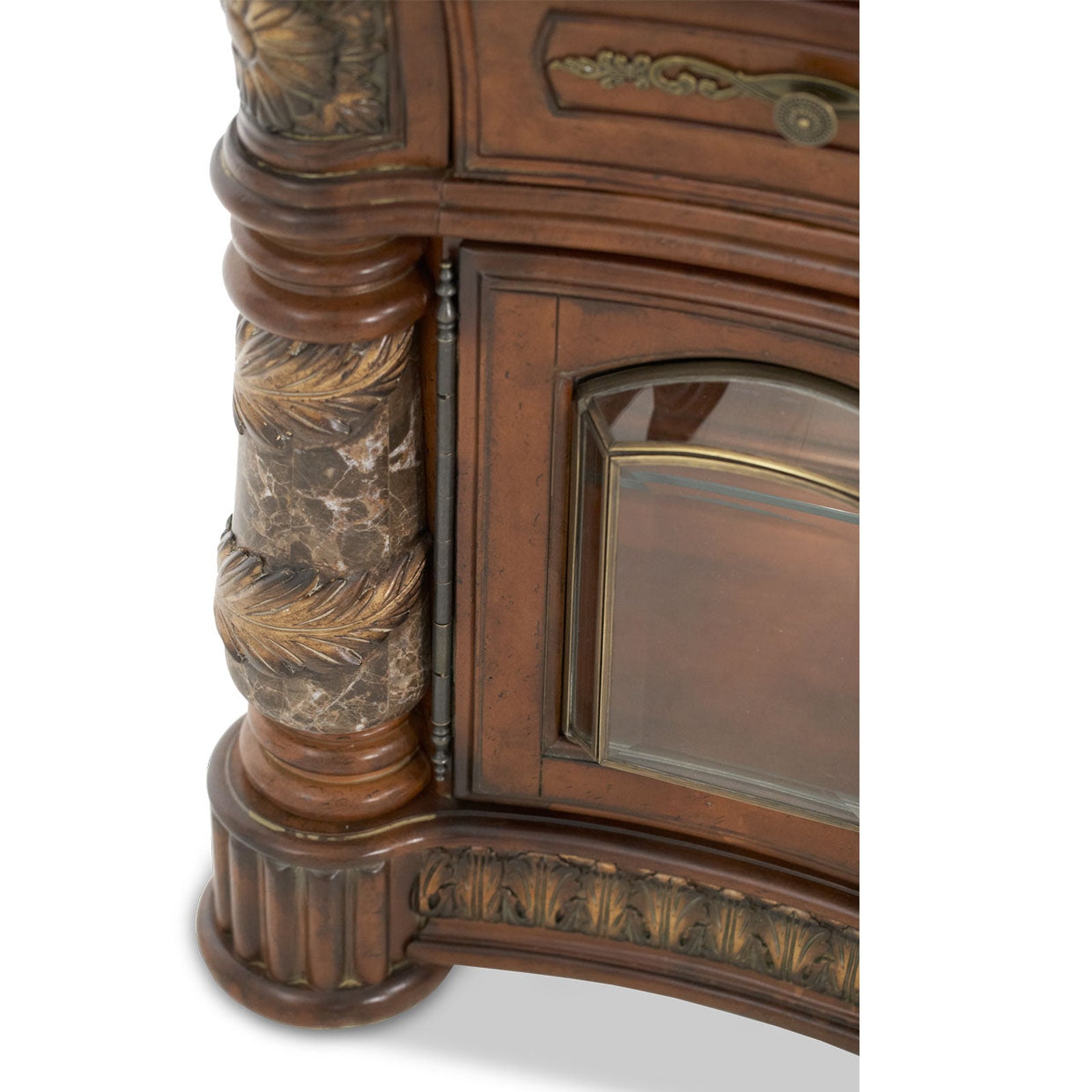 Michael Amini Villa Valencia China Buffet Display Cabinet