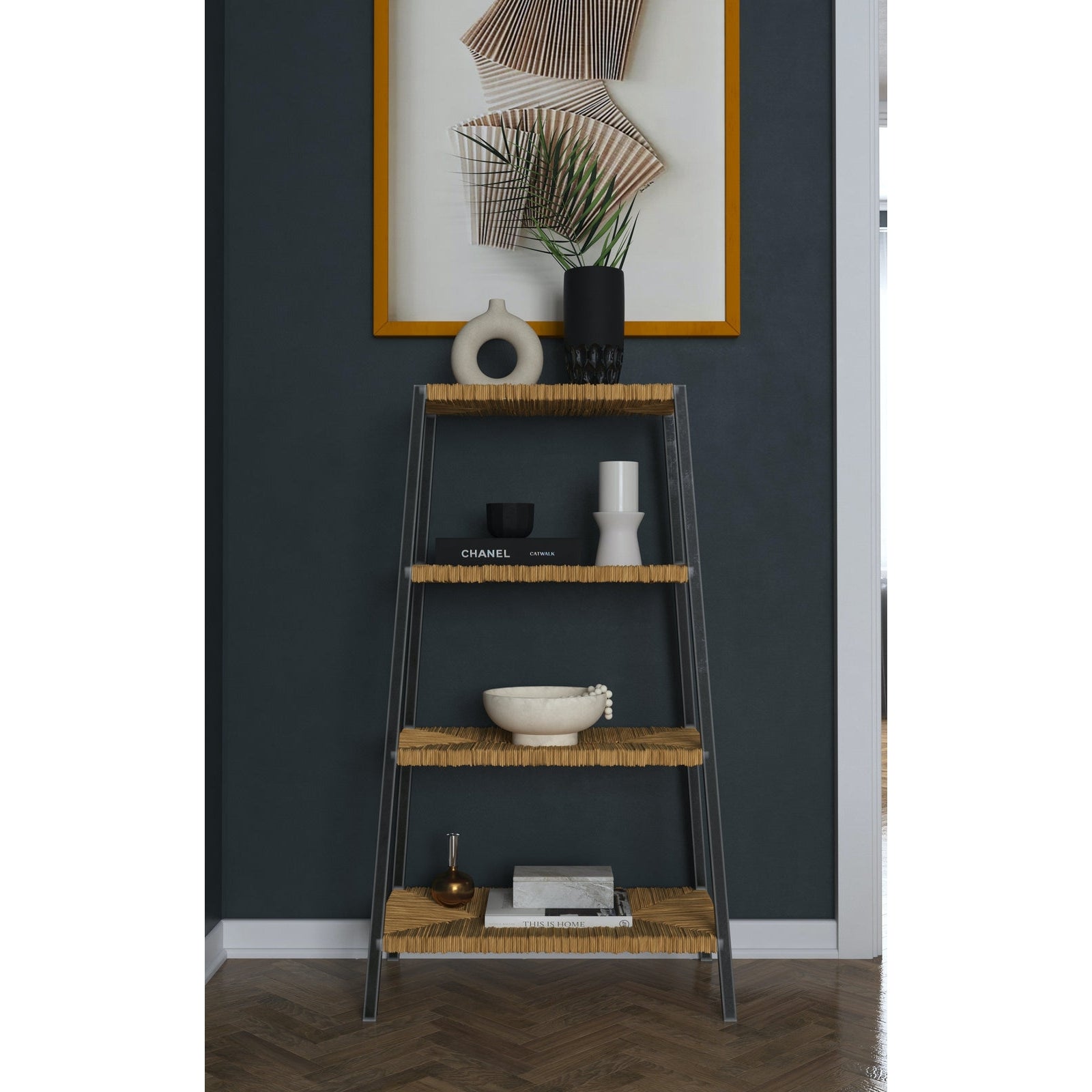 Hooker Furniture Commerce & Market Fiber Rush Bookcase