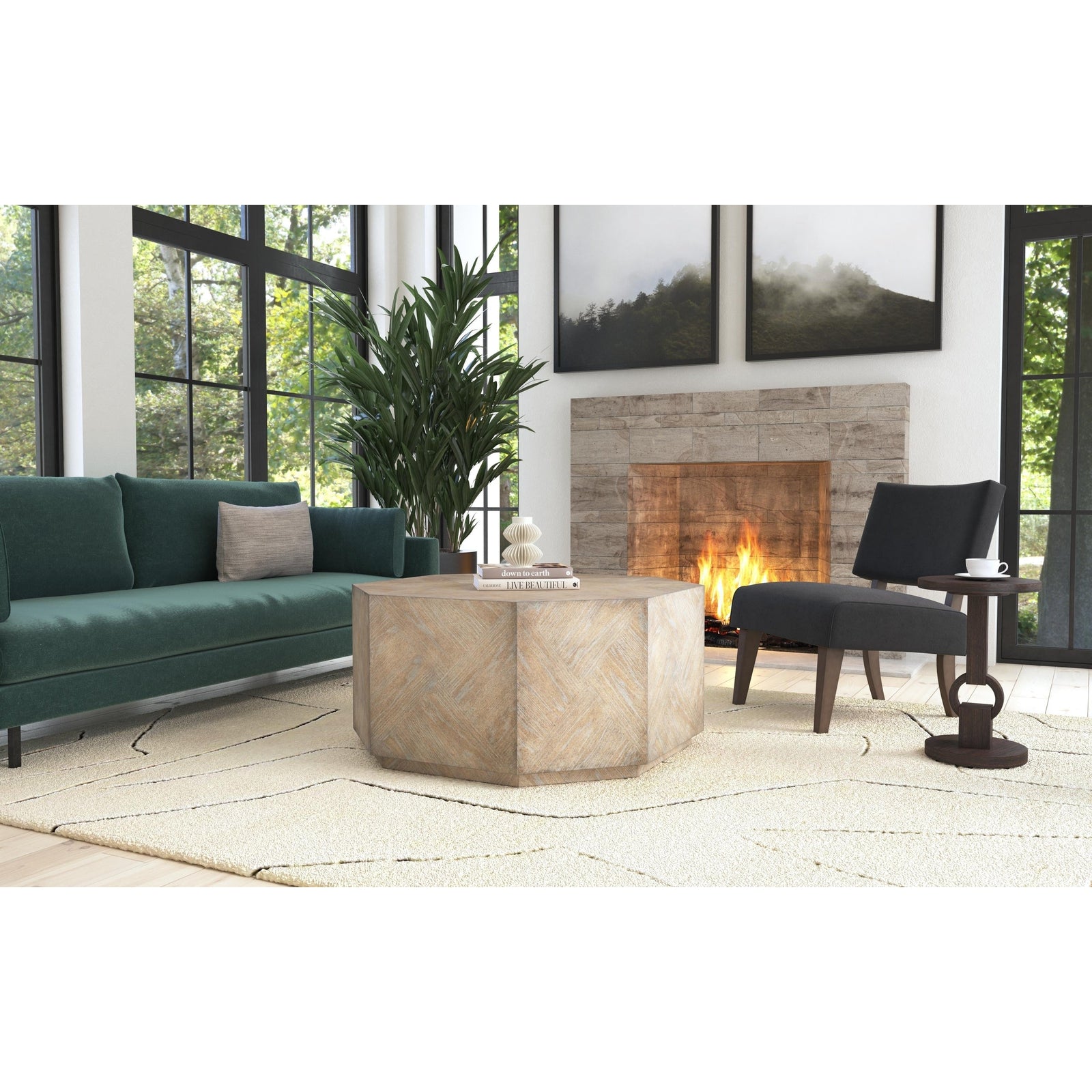 Hooker Furniture Commerce & Market Round Side Table