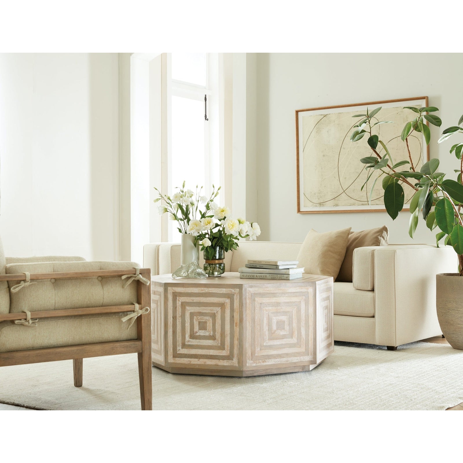 Hooker Furniture Commerce & Market Octagonal Cocktail Table