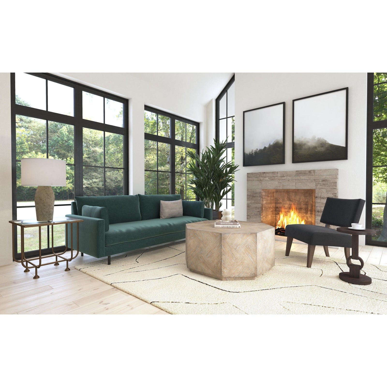 Hooker Furniture Commerce & Market Round Side Table