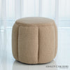 Global Views Tuffet Ottoman Sheepskin by Ashley Childers