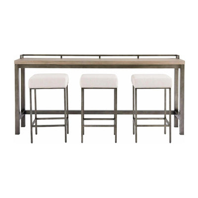 Universal Furniture Curated Mitchell Console with Stools