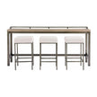 Universal Furniture Curated Mitchell Console with Stools