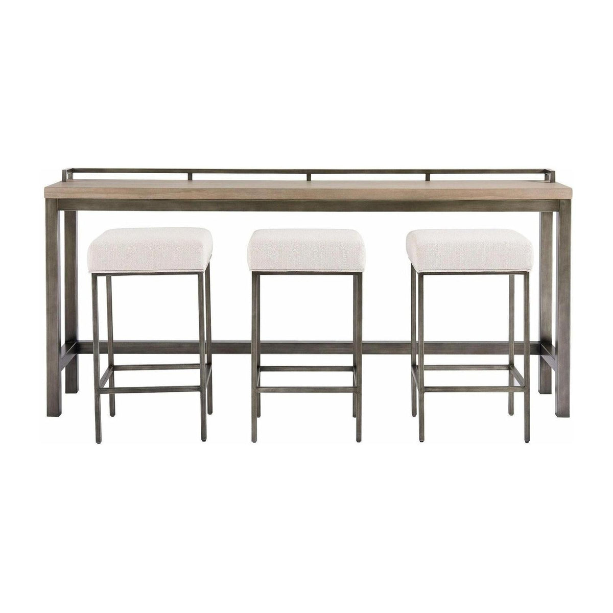 Universal Furniture Curated Mitchell Console with Stools — Grayson Living