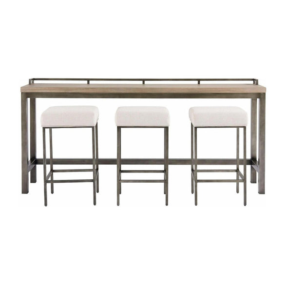 Universal Furniture Curated Mitchell Console with Stools