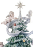 Lladro Great Christmas Tree Figurine Limited Edition