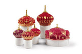 Lladro Mulberry Spire Candle 1001 Lights Night approaches Scent