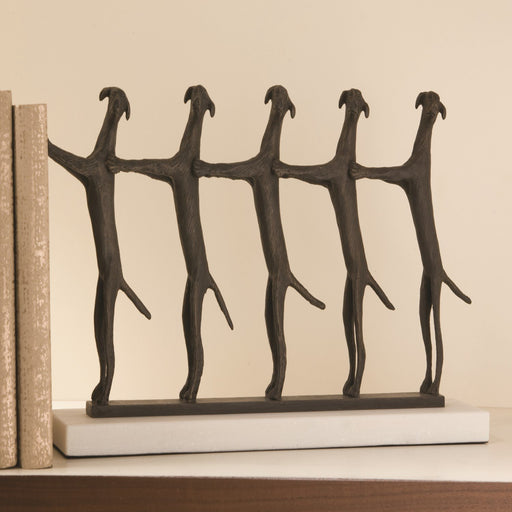 Global Views Golden Conga Line Bookends
