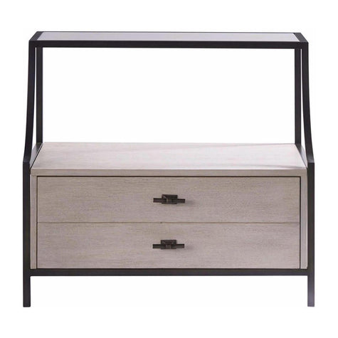 Universal Furniture Midtown Stone Top Nightstand
