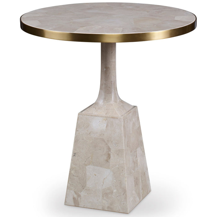 Maitland Smith Sale Stone Pedestal Occasional Table