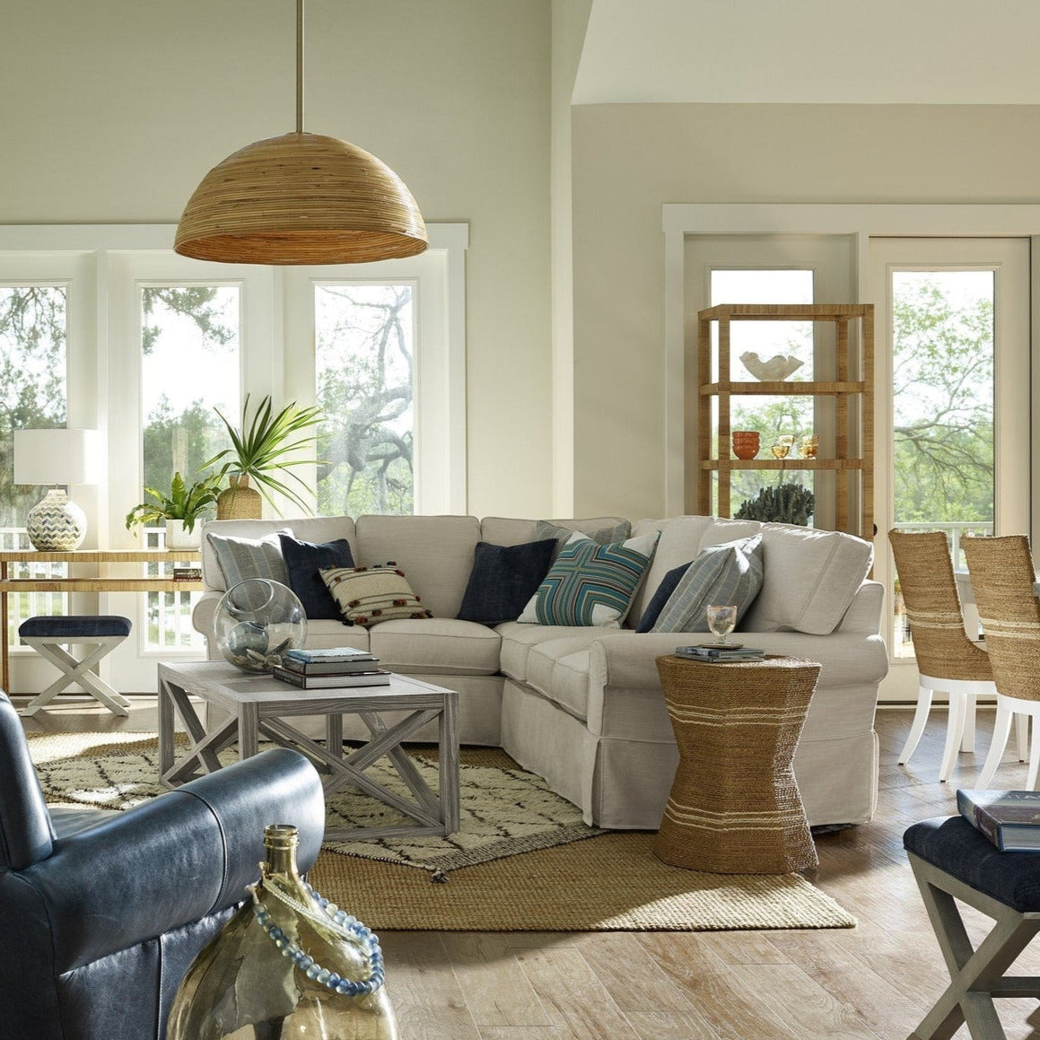 Universal Furniture Coastal Living Octagonal Side Table