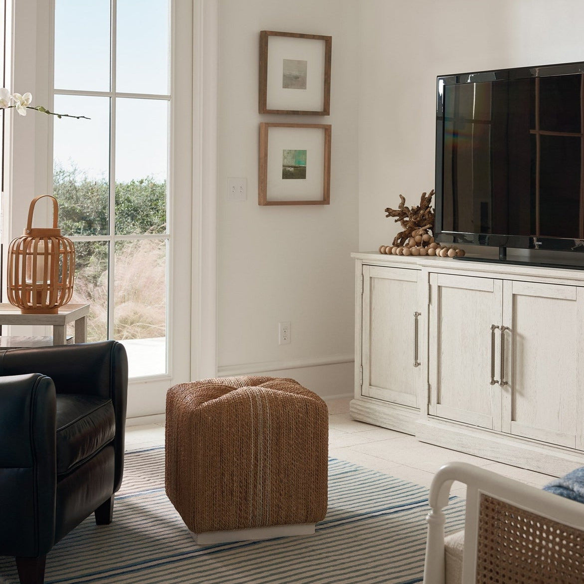 Universal Furniture Coastal Living Abaca Cube