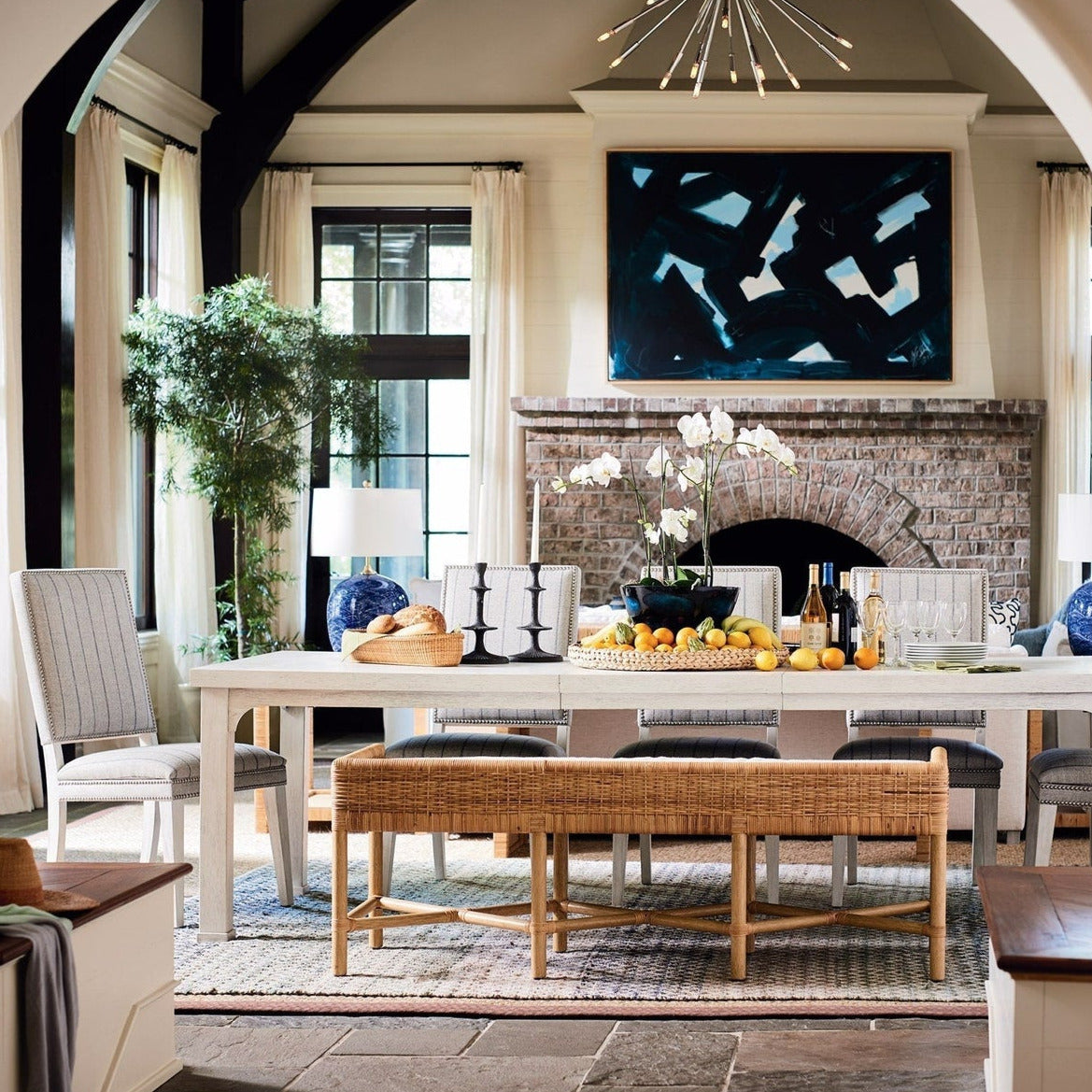 Universal Furniture Coastal Living Pull Up Bench