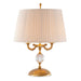 Maitland Smith Sale Aged Brass Table Lamp with Crystal Insert