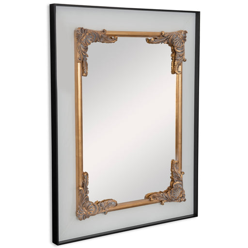 Maitland Smith Sale Gold Mirror In Black Frame