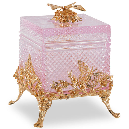 Maitland Smith Sale Pink Crystal Box