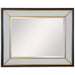 Maitland Smith Sale Painted Glass Mirror with Gold Details