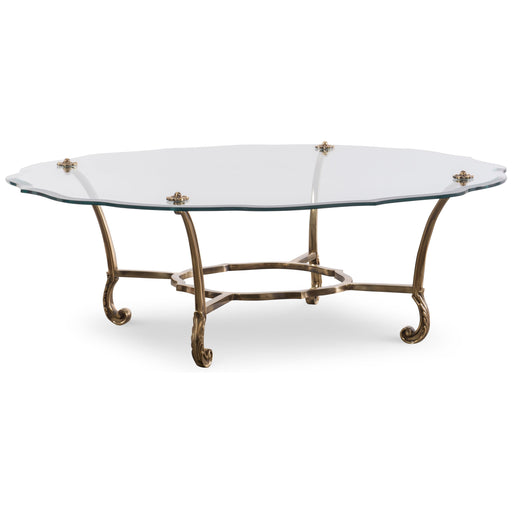 Maitland Smith Sale Round Brass Cocktail Table