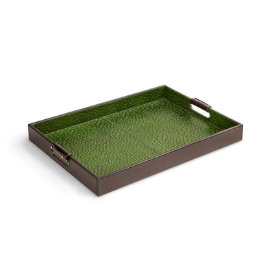 Maitland Smith Sale Carmine Leather Tray