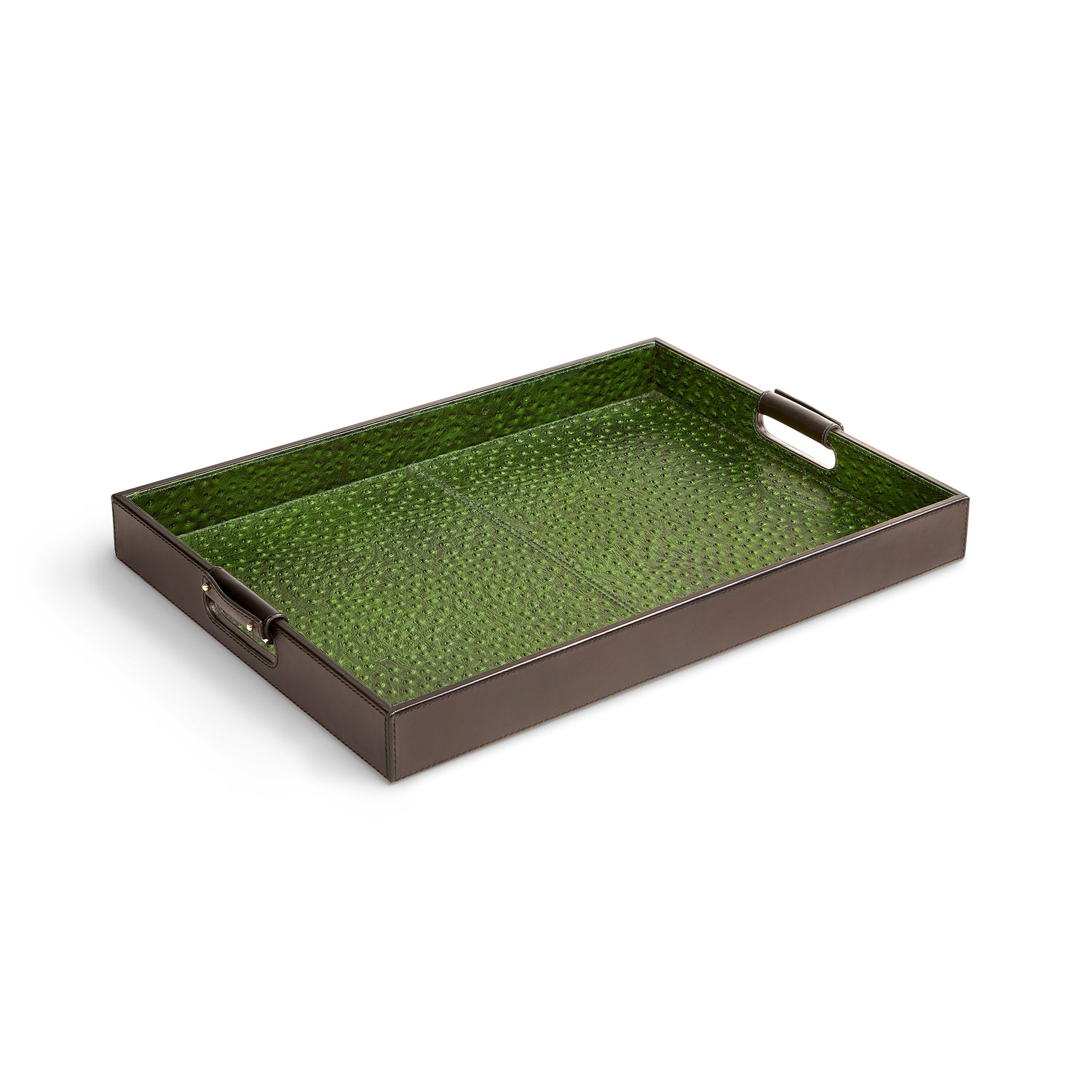 Maitland Smith Sale Carmine Leather Tray