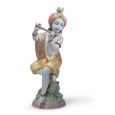 Lladro Lord Krishna Figurine