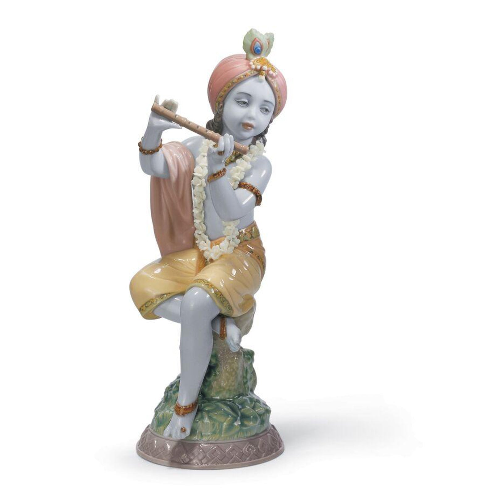 Lladro Lord Krishna Figurine