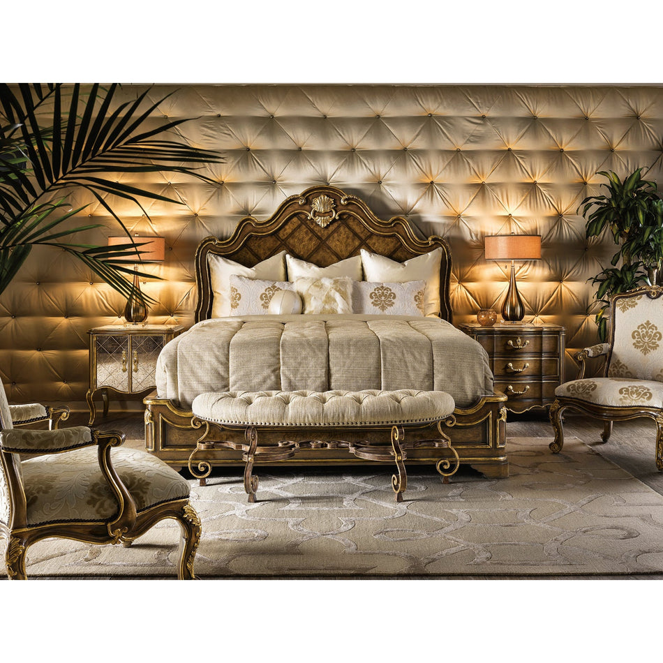 Maitland Smith Sale Aria Panel Bed - King C-AR11