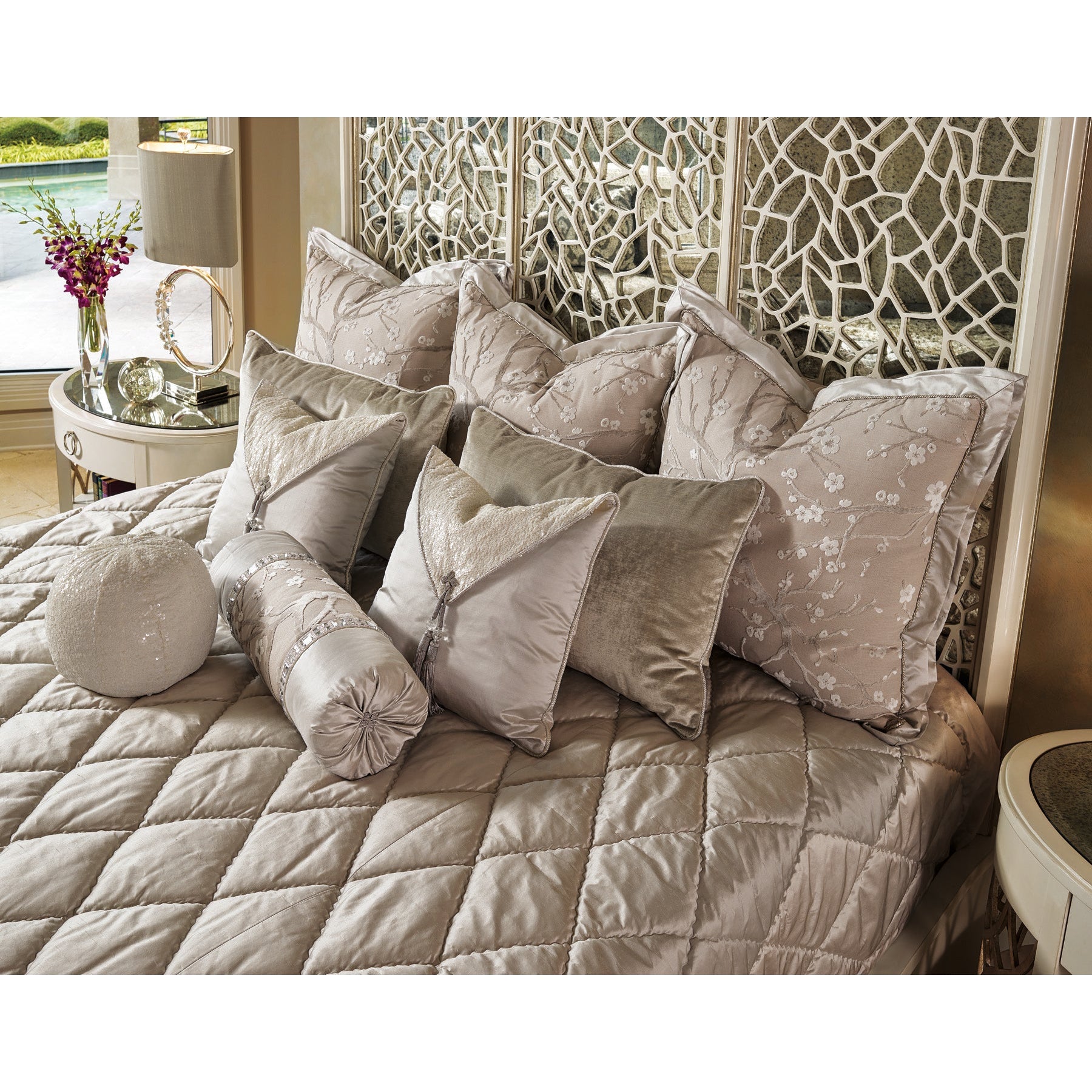 Maitland Smith Sale Bolero Panel Bed - King Bol11W