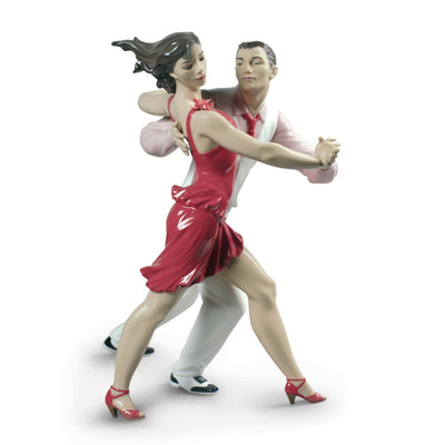 Lladro Salsa Couple Figurine Limited Edition