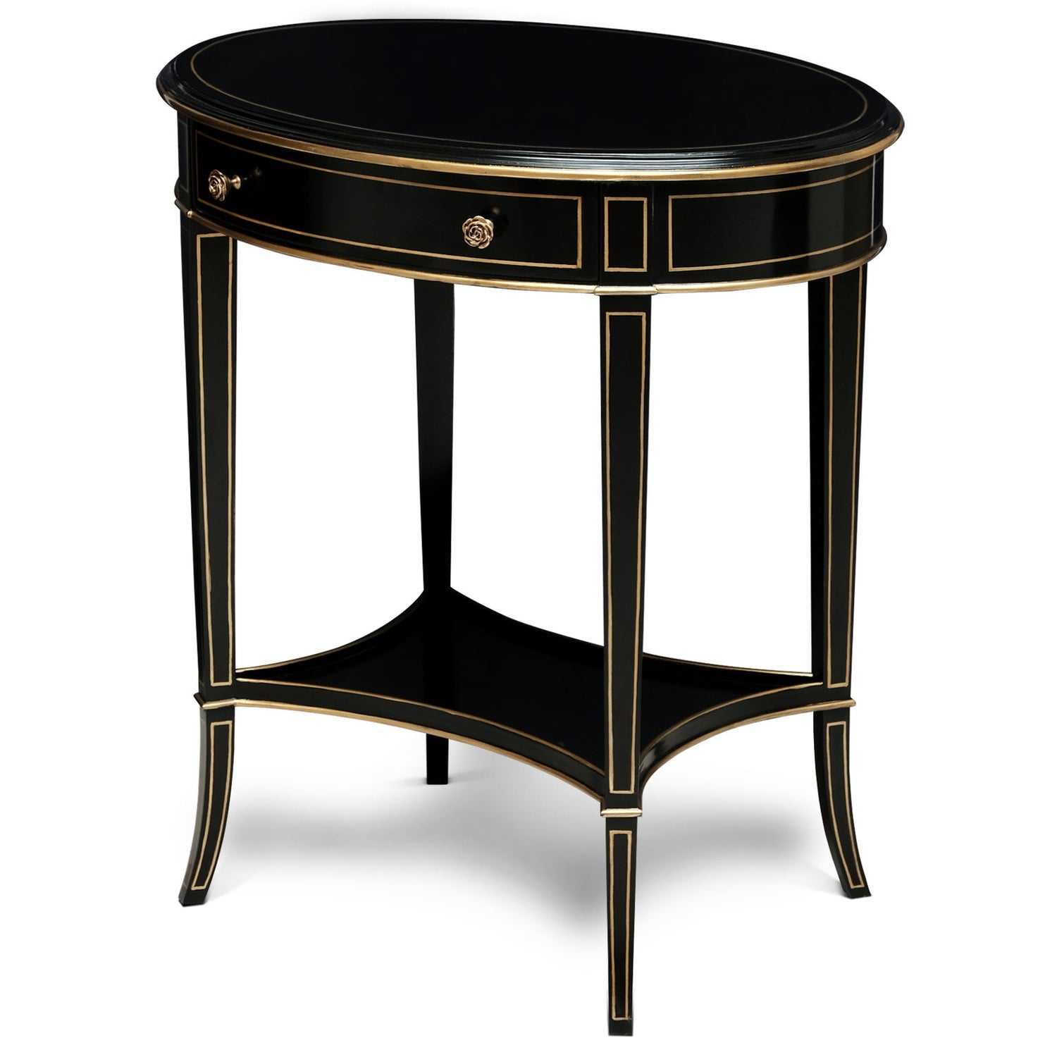 Maitland Smith Sale Equinox Oval Side Table SH06-040517