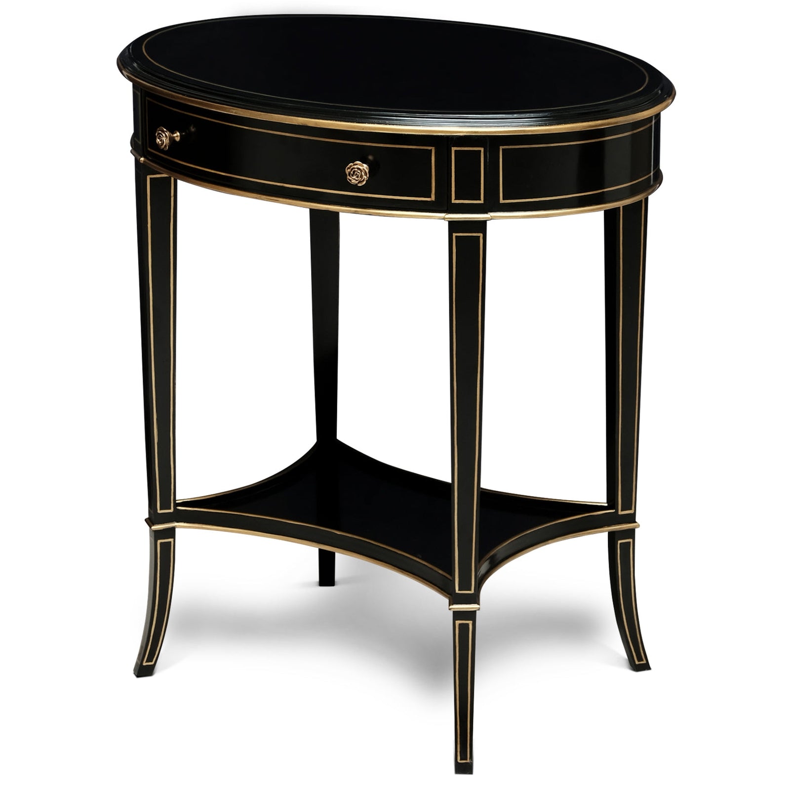 Maitland Smith Sale Equinox Oval Side Table SH06-040517