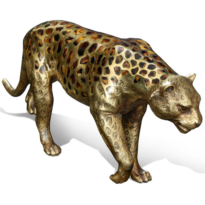 Maitland Smith Sale Prowling Leopard Sculpture SH41-062116