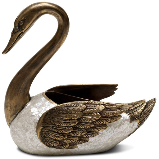Maitland Smith Sale Mother of Pearl Swan SH41-090316