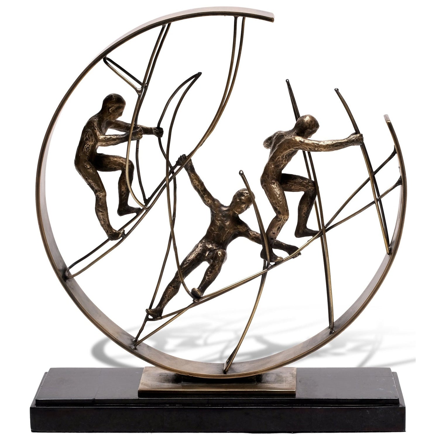 Maitland Smith Sale Dynamic Climbers Sculpture SH41-090716