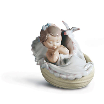 Lladro Comforting Dreams Girl Figurine
