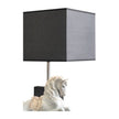 Lladro Horse on Courbette Table Lamp US