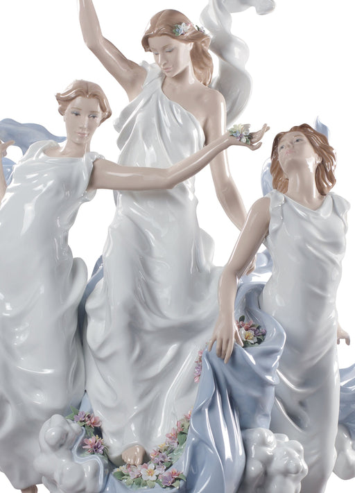 Lladro Celebration of Spring Women Sculpture Limited Edition