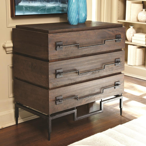 Global Views Scratch Three-Drawer Chest