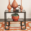 Global Views One Up Accent Table