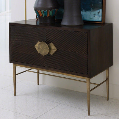 Global Views Galapagos Two Drawer Chest