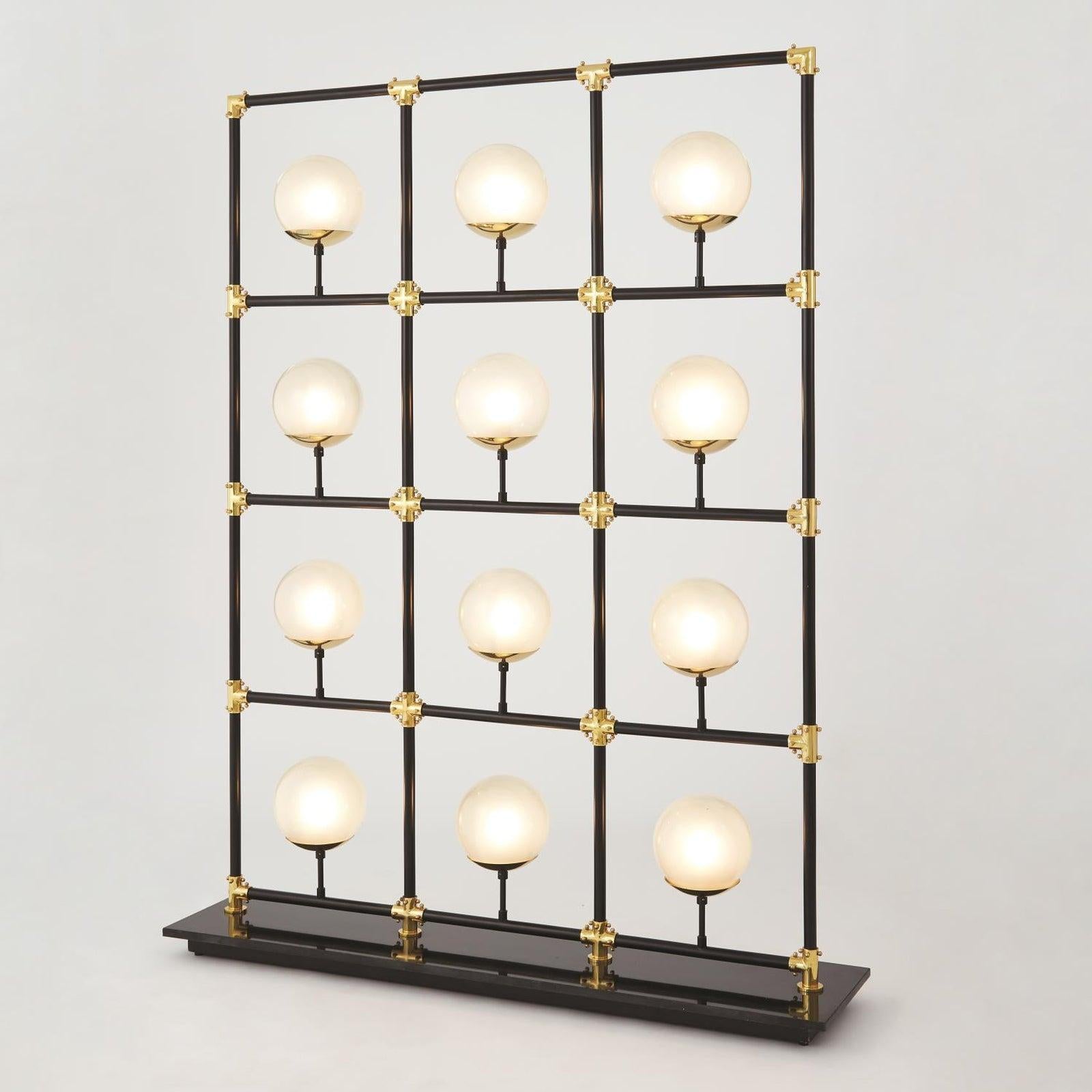 Global Views Globe in Square Floor Screen