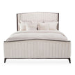 Michael Amini Paris Chic Tufted Panel Bed