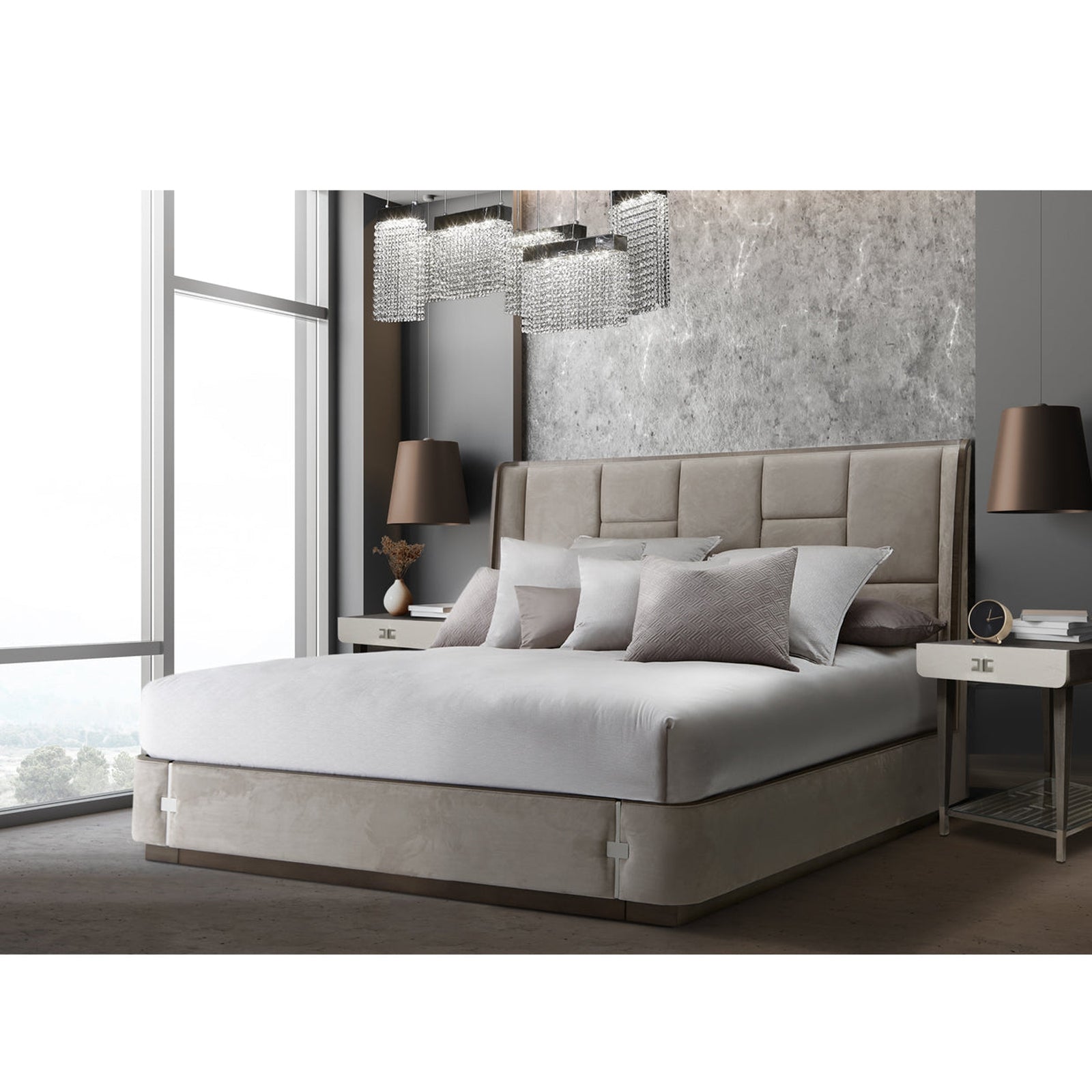 Michael Amini Roxbury Park End Table