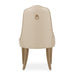 Michael Amini Malibu Crest Crotch Mahogany Side Chair - Set of 2