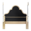 Michael Amini Malibu Crest Scalloped Poster Bed