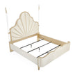 Michael Amini Malibu Crest Scalloped Poster Bed