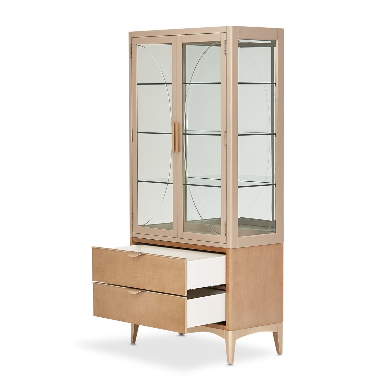 Michael Amini Malibu Crest Display Cabinet