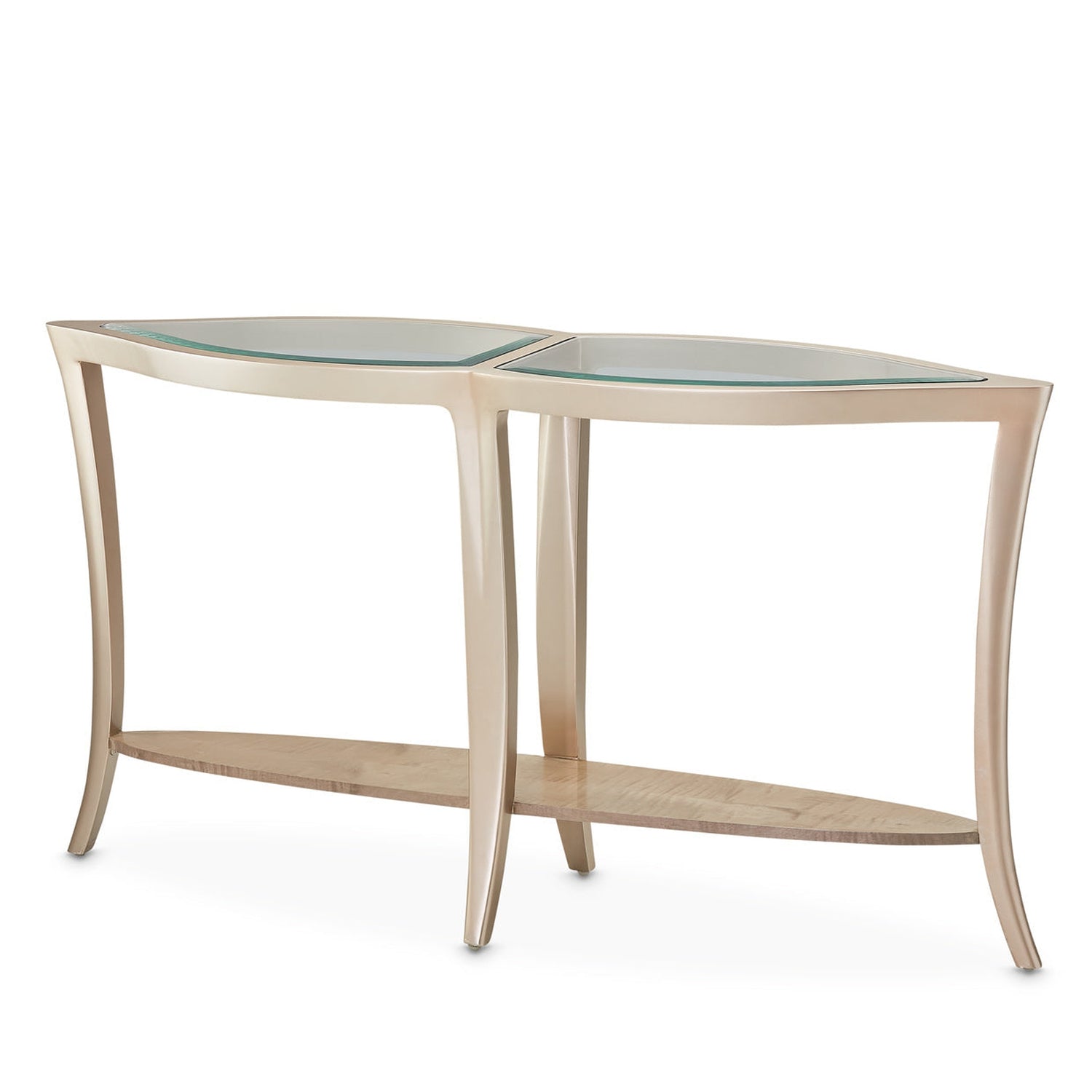 Michael Amini Malibu Crest Console Table