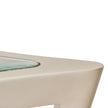 Michael Amini Malibu Crest Glass End Table